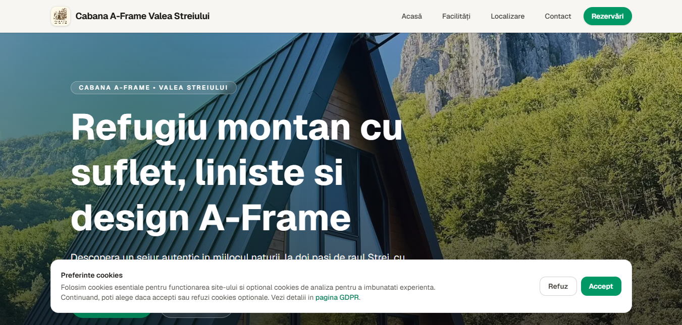 Cabana Valea Streiului